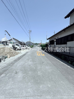 【前面道路含む現地写真】 | 掛川市柳町 新築一戸建て 3号棟 | 前面道路含む現地写真です