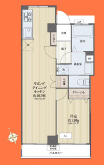 【間取り】 | 武蔵野グリーンハイツ