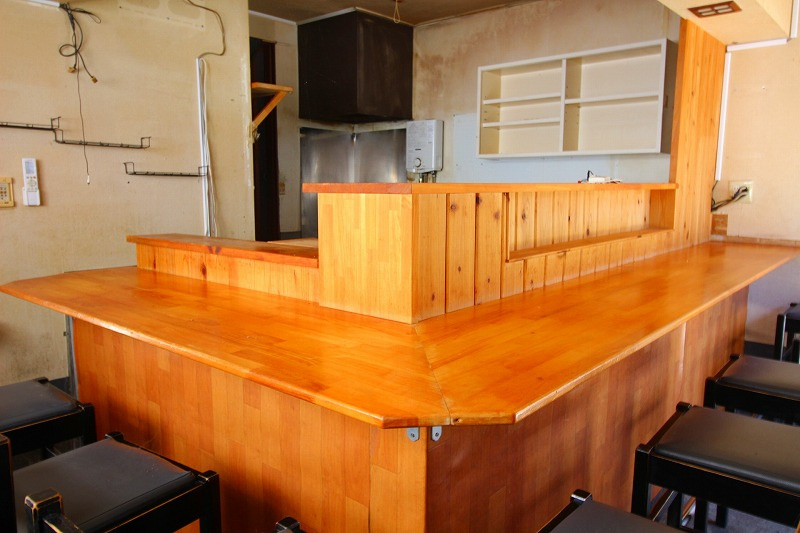 米子市朝日町事業用貸店舗のその他|カウンターになります〇