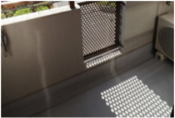 メゾン・ヴェルドゥールのバルコニー