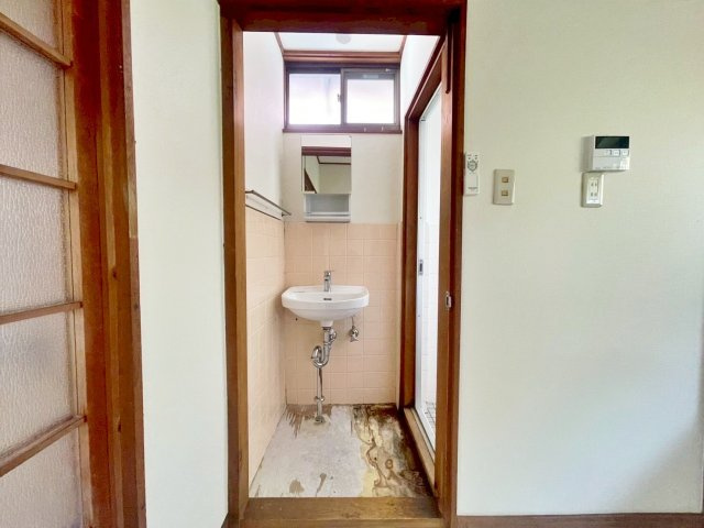 中古戸建　京町の洗面所