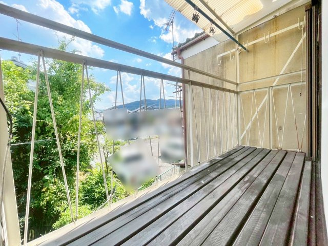 中古戸建　京町のバルコニー