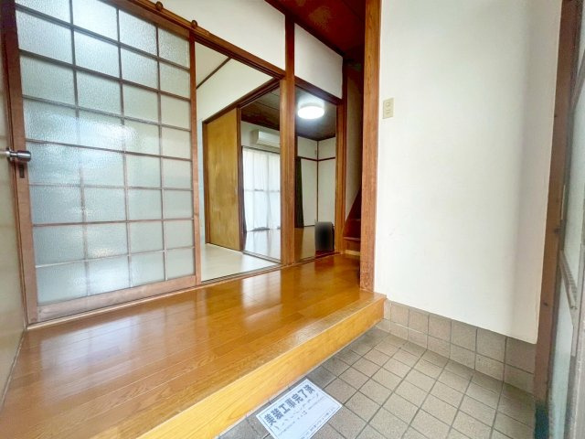 中古戸建　京町の玄関