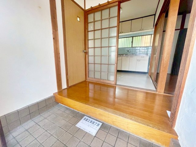 中古戸建　京町の玄関