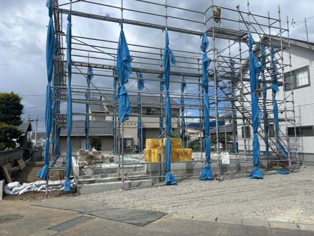 新築分譲住宅クレイドルガーデン塩尻市広丘堅石 第3-1の前面道路含む現地写真