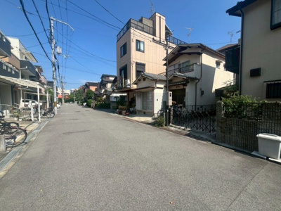【前面道路含む現地写真】 | 大阪府高石市東羽衣7丁目　戸建て | （10月撮影）
