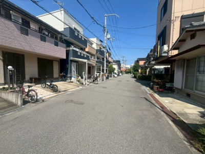 【前面道路含む現地写真】 | 大阪府高石市東羽衣7丁目　戸建て | （10月撮影）