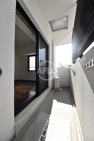 ラ・フォーレ松ヶ枝町Ⅲのバルコニー|ラ・フォーレ松ヶ枝ⅠⅠⅠ　バルコニー