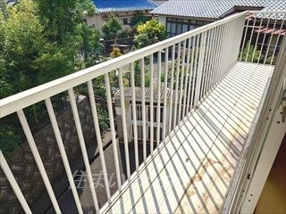 HMA　A.P　Kuchitaminami　A棟のバルコニー