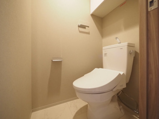 【トイレ】 | S-RESIDENCE天満橋ar | 落ち着いた色調のトイレです