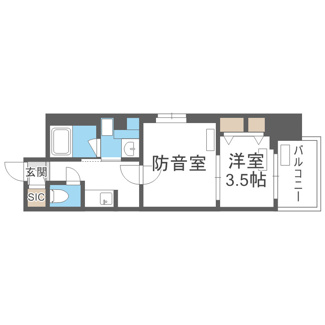 【間取り】 | S-RESIDENCE天満橋ar