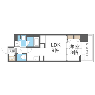 【間取り】 | S-RESIDENCE天満橋ar