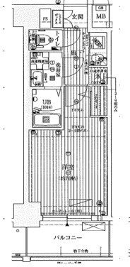 【間取り】 | ワールドアイ神戸ハーバーランド2