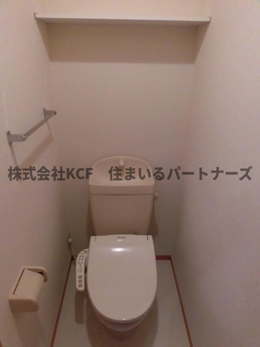 メルベーユ・ドミールD棟のトイレ|トイレもきれいです