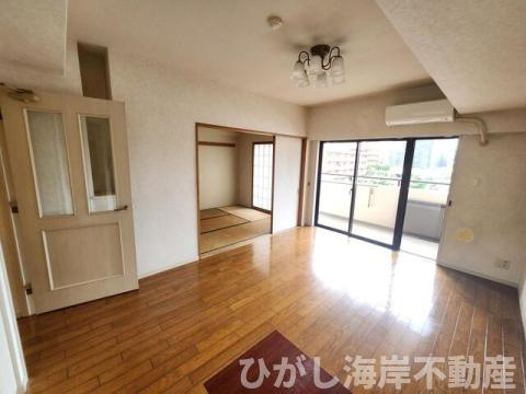 ライオンズタワー片瀬江ノ島の居間・リビング|LDK