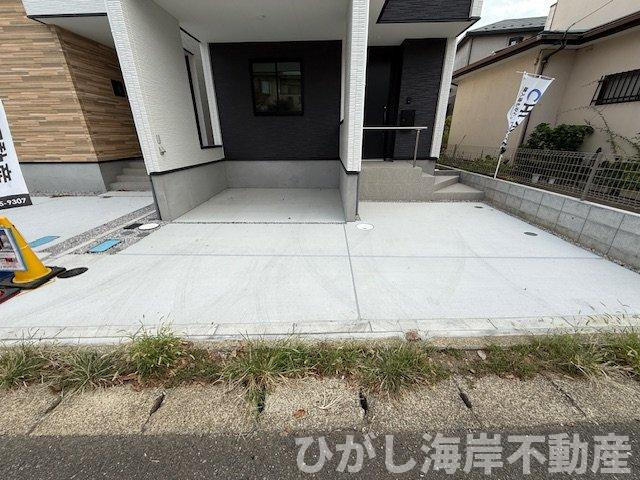 茅ヶ崎市赤羽根　新築戸建　全2棟　の駐車場|駐車スペース