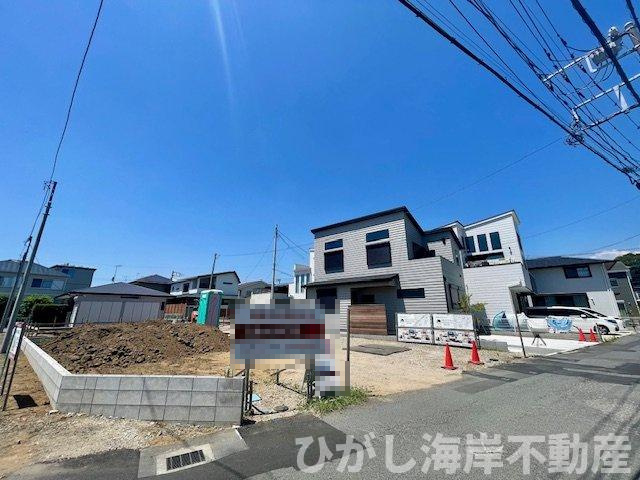 茅ヶ崎市円蔵２丁目　売地の前面道路含む現地写真|現地外観