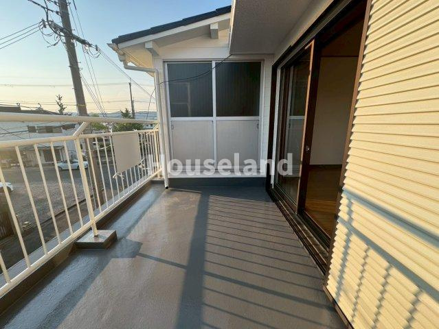 次郎丸戸建のバルコニー