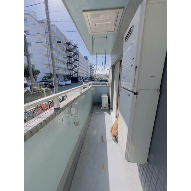 コートトライアングルのバルコニー