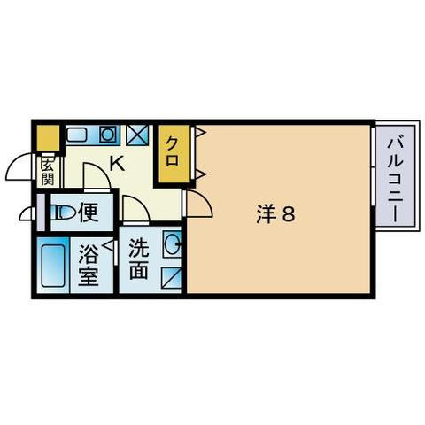 アムールシュマン城南の間取り