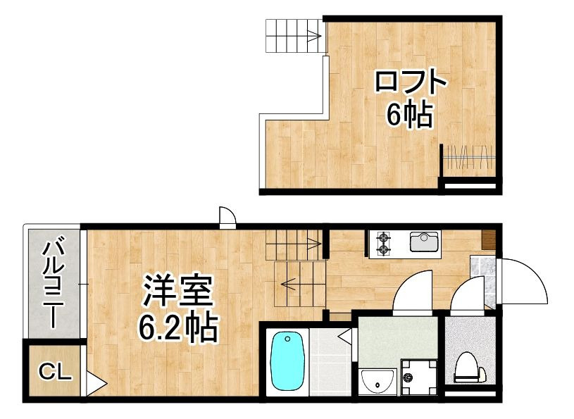 サン・グレインコートⅡの間取り
