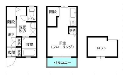 アネモス別府の間取り
