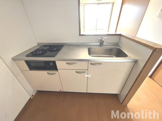 ヴィラブルームA棟のキッチン