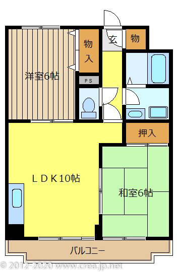 エクセルドシオノの間取り