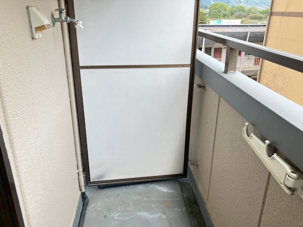 メドウモリベのバルコニー