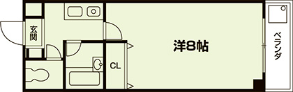 メドウモリベの間取り