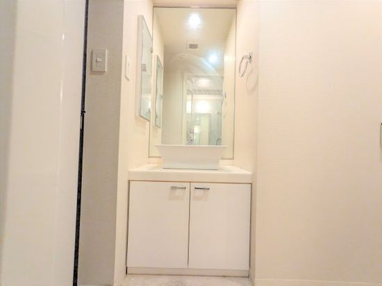 エルエースイート上野の独立洗面台