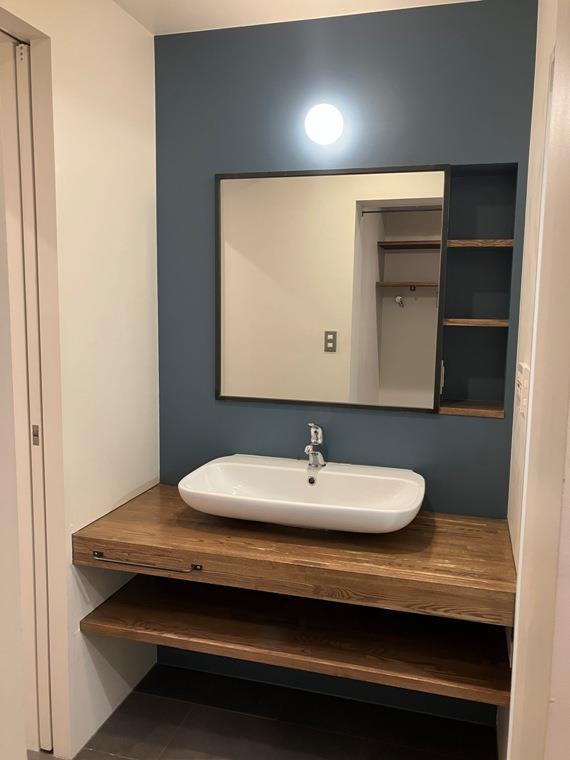 渋谷美竹ハイムの洗面所