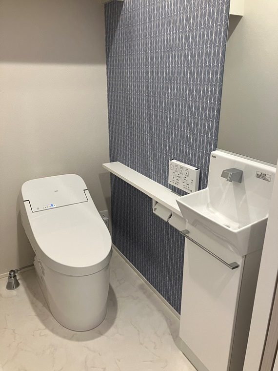 南池袋戸建のトイレ