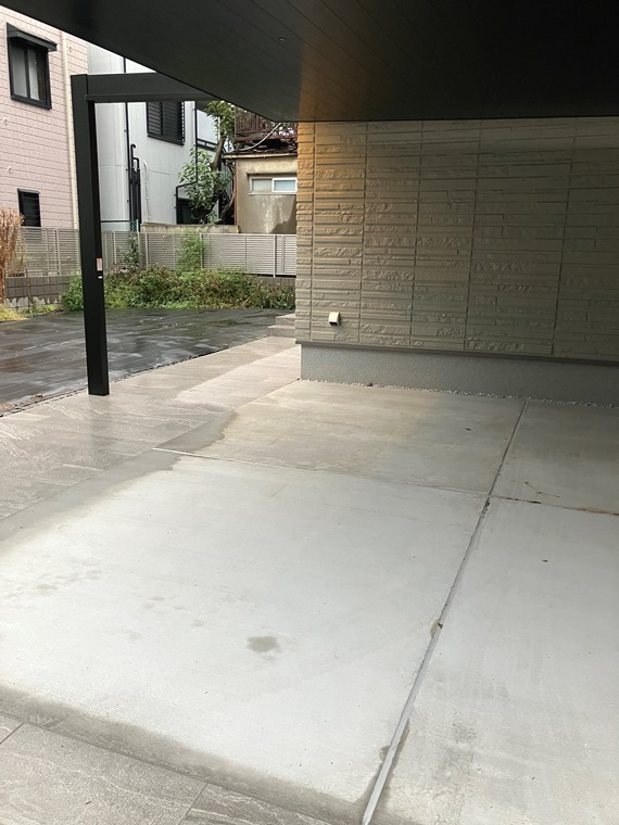 南池袋戸建の駐車場