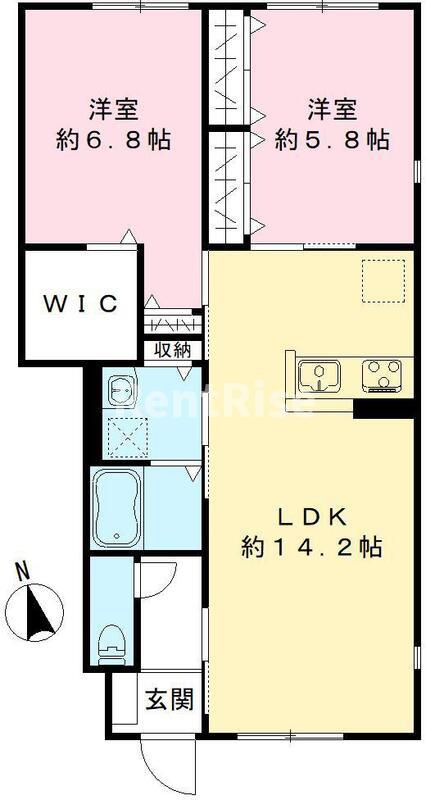 オーレ住吉の間取り