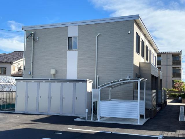 富山市神通本町新築アパートの外観|同型タイプ