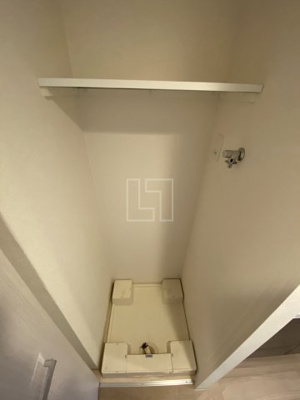 【洗面所】 | プレサンス心斎橋クオーレ | プレサンス心斎橋クオーレ　室内洗濯機置き場