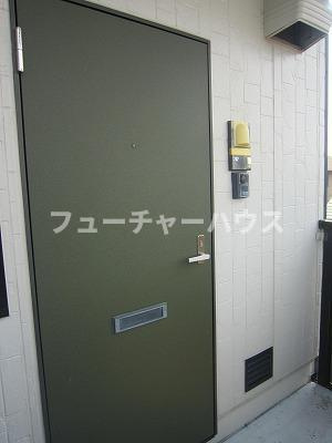 グリーンコート　Ａのエントランス|玄関ドア