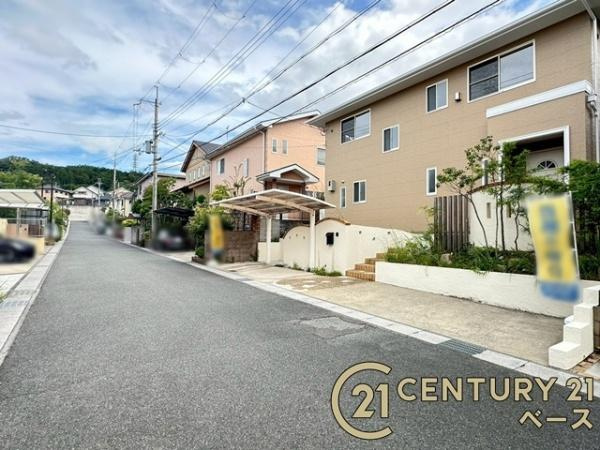 生駒市南山手台　一戸建の前面道路含む現地写真|■現地撮影写真■