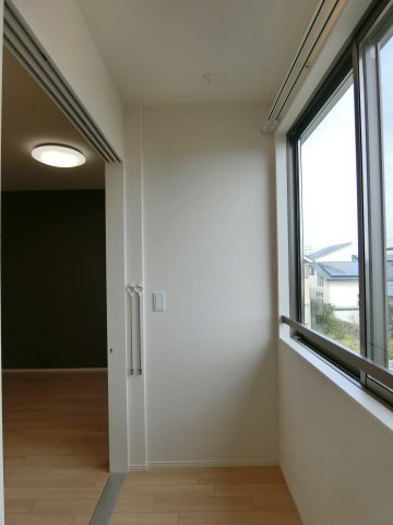 アジュール東福原のバルコニー