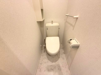 【トイレ】 | ナイトＢ | 落ち着いた色調のトイレです