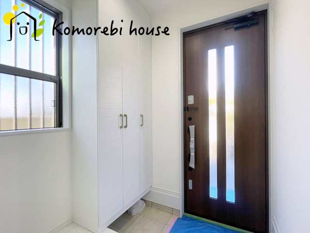 鴻巣市鴻巣　新築一戸建て　01の玄関|12/14　撮影済み