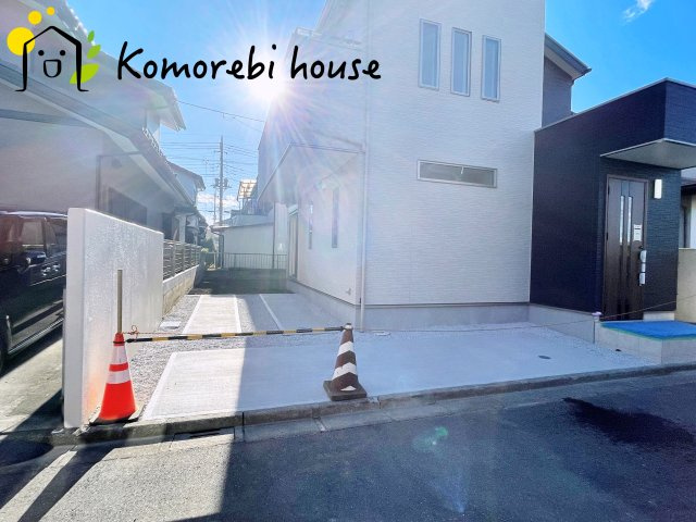 鴻巣市鴻巣　新築一戸建て　01の駐車場|12/14　撮影済み