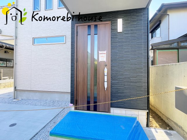 鴻巣市鴻巣　新築一戸建て　01の玄関|12/14　撮影済み