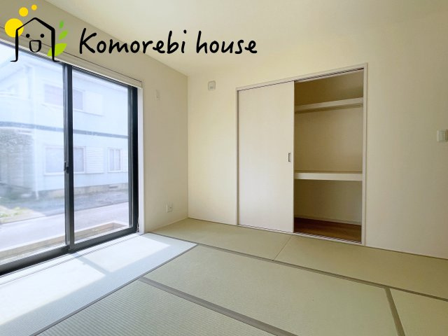 鴻巣市小松1丁目　中古戸建の和室|来客時にも便利な和室付き