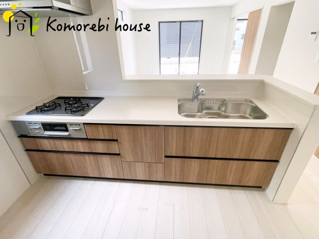 桶川市加納6期　新築一戸建て　グラファーレ　19のキッチン|撮影：'25/07/28