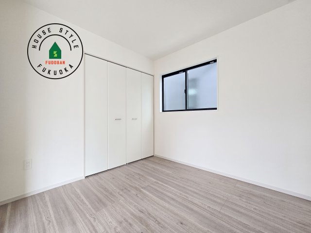 福岡市南区曰佐5丁目第2-4棟（1号棟）の和室|将来的に、琉球畳を引きまして和室風にすることも可能です。