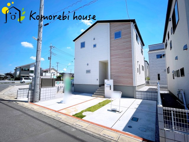 桶川市上日出谷南　2期　戸建て　ピュアガーデン　02の外観|きれいな外観です