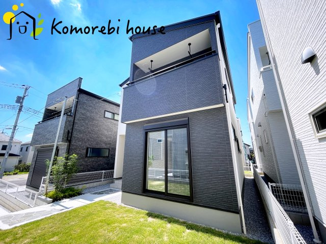 桶川市上日出谷南　2期　ピュアガーデン　戸建て　5号棟の外観|外観です