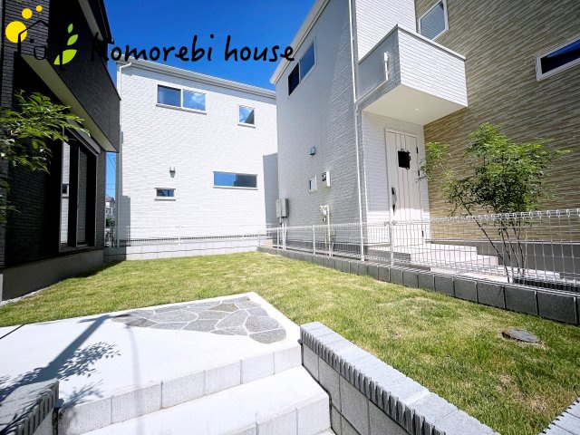 桶川市上日出谷南　2期　ピュアガーデン　戸建て　5号棟の庭|お庭も活用できます